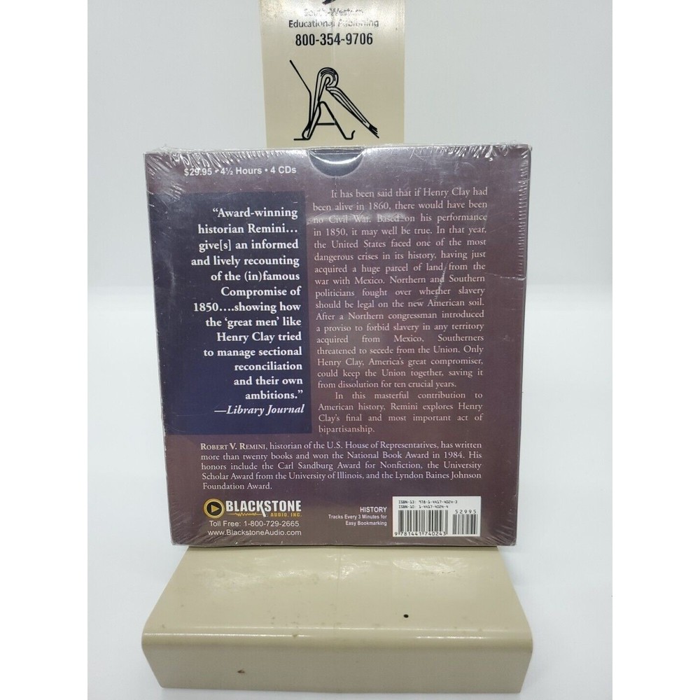 At the Edge of the Precipice by Robert V. Remini 2010 Unabridged CD 978144174024 - Picture 2 of 4